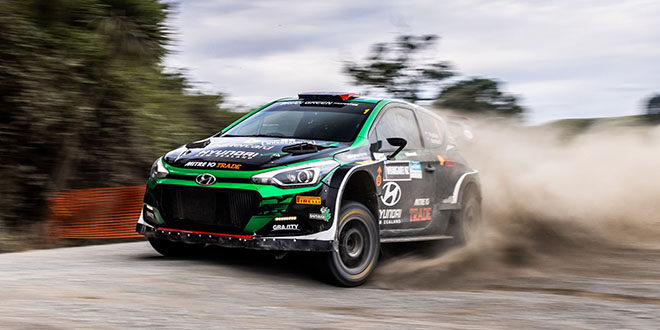 Top Kiwi rally pairing Hayden Paddon and John Kennard made it two wins from two starts in their Hyundai i20 AP4 rally car at the International Rally of Whangarei which took place 14 and 15 May as the second round of the 2022 New Zealand Rally Championship.